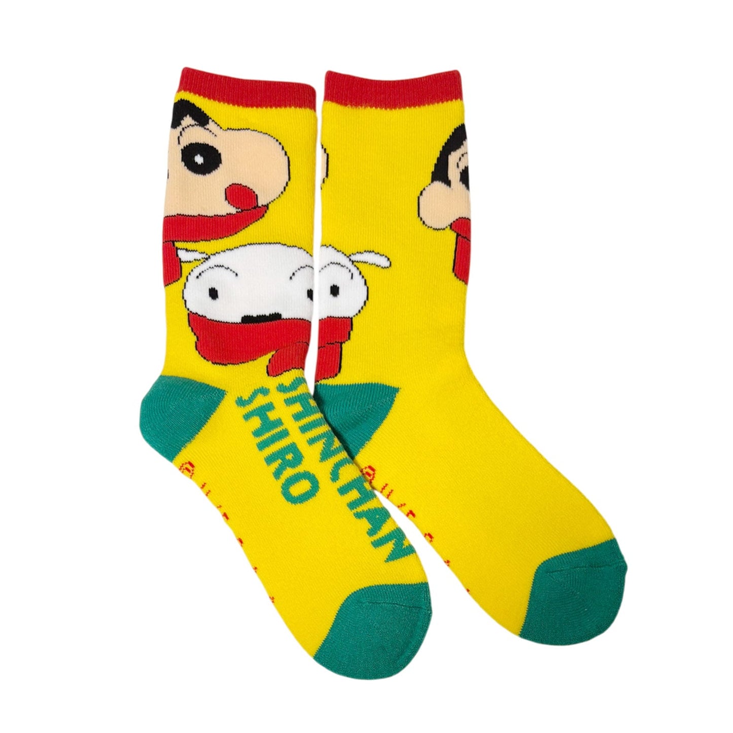 ぽかぽかルームソックス スター/シロのしんのすけ/しんのすけとシロ