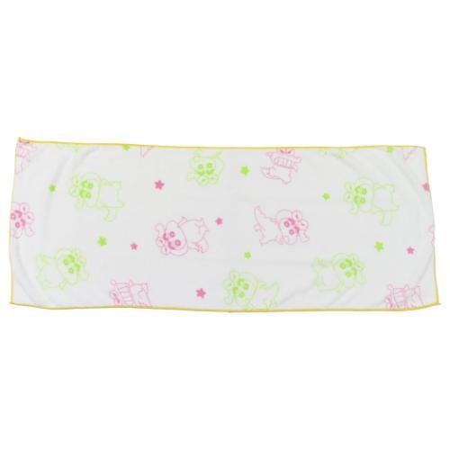 ファストドライフェイスタオル ワニ山さん/パンダ