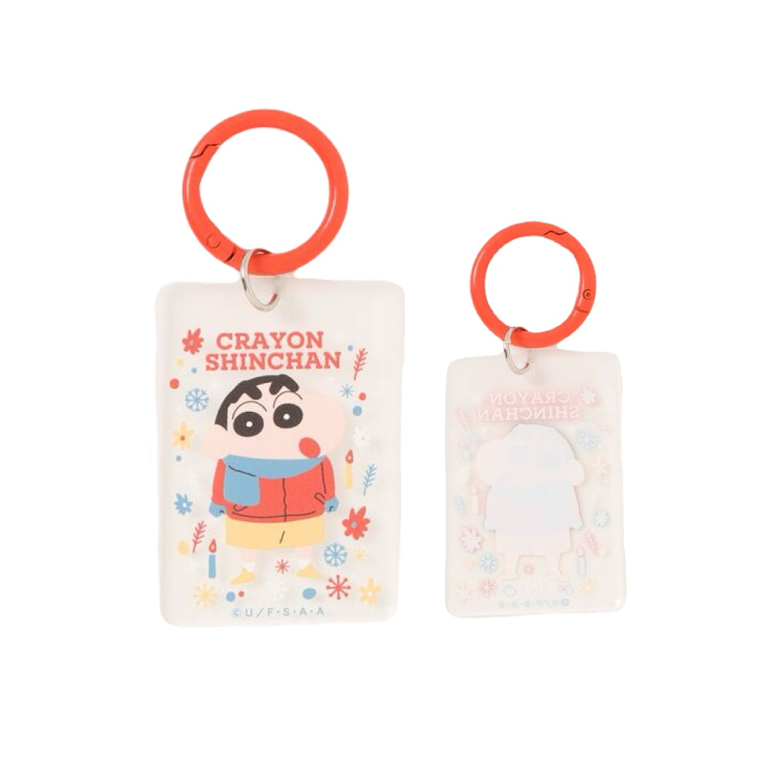 カラーアクリルキーホルダー おやすみ/ふゆ