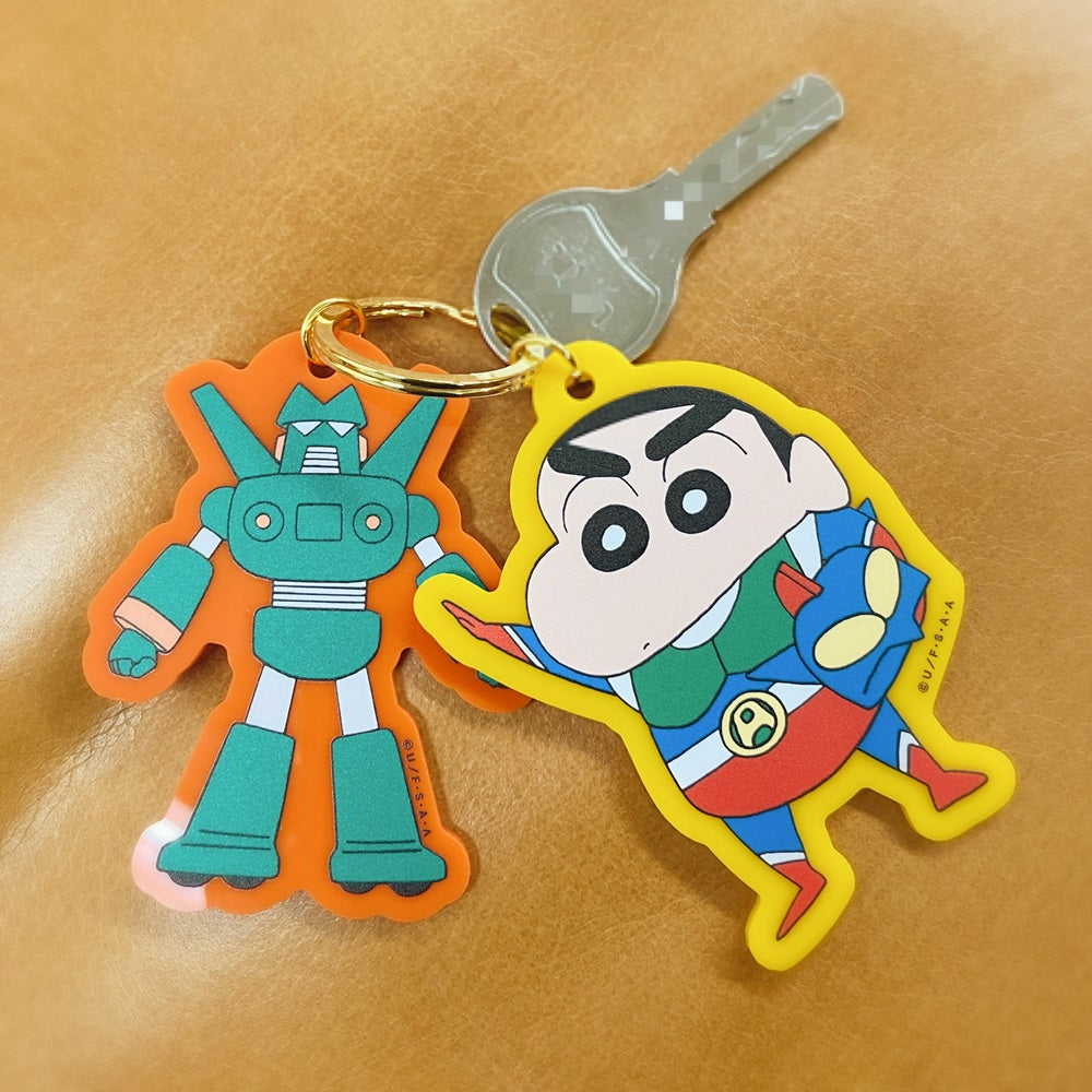 カラーアクリルキーホルダー チョコビ/ぶりぶりざえもん/幼稚園バス/カンタム・ロボ