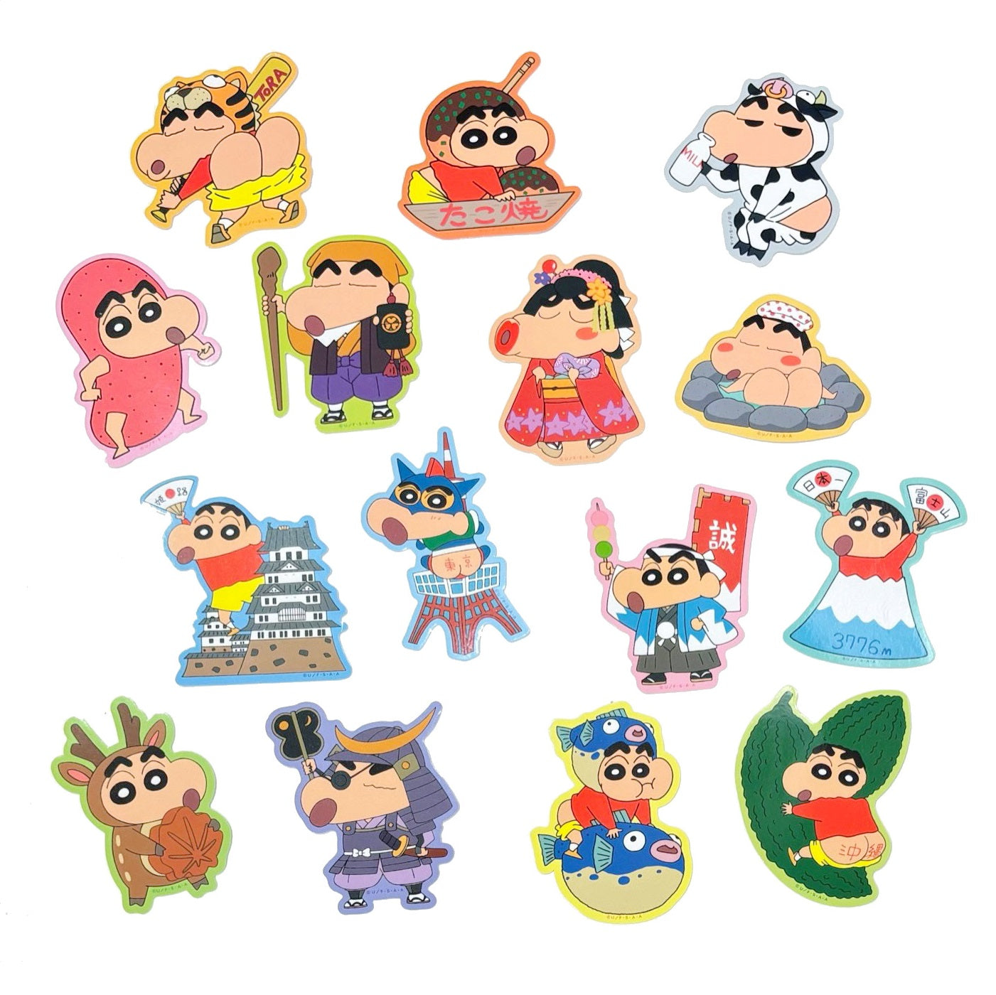 キャラクターステッカー ご当地