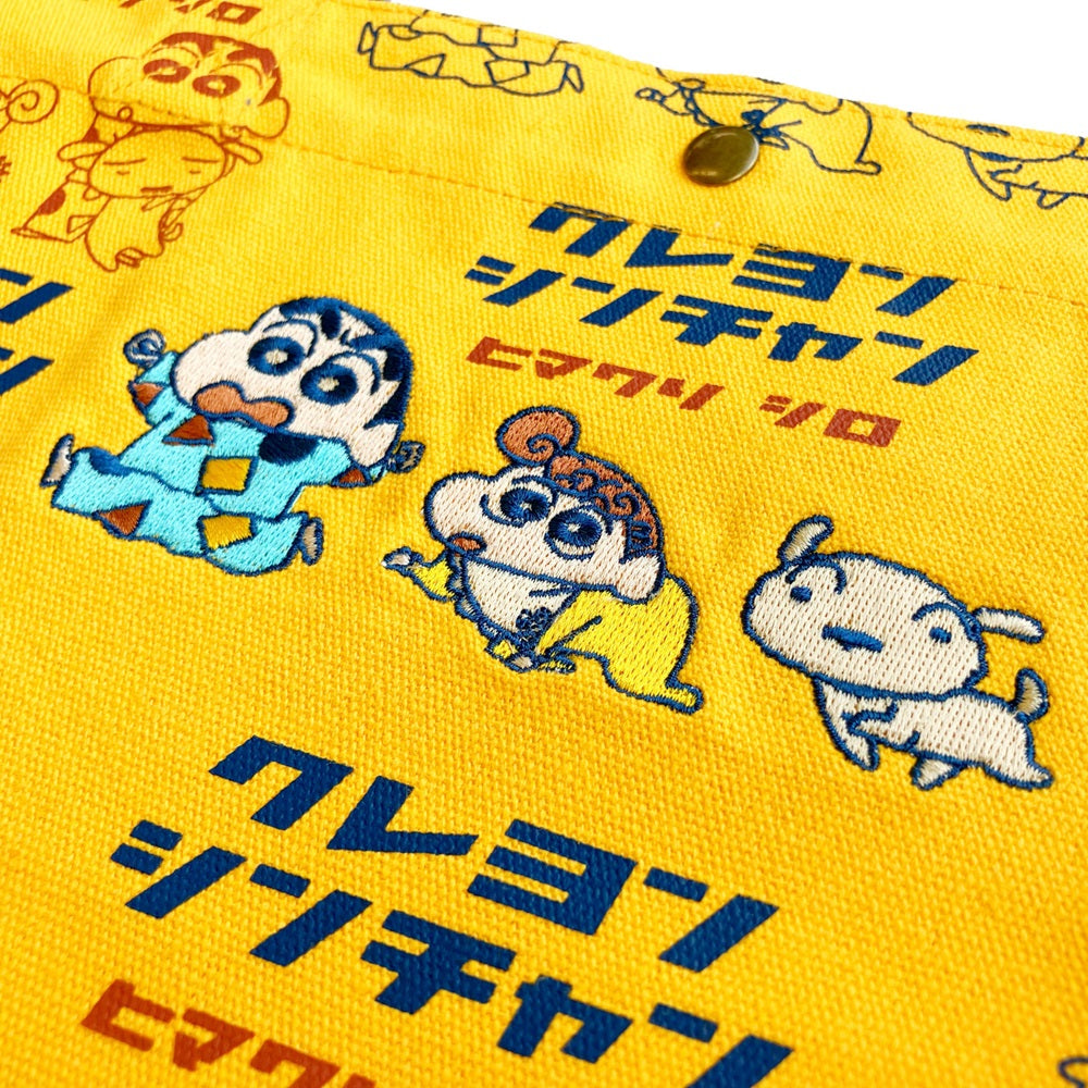 刺繍トートバッグ シーン/パジャマ 総柄