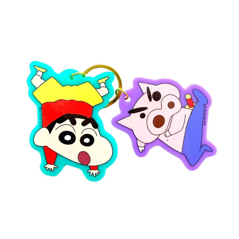 カラーアクリルキーホルダー チョコビ/ぶりぶりざえもん/幼稚園バス/カンタム・ロボ