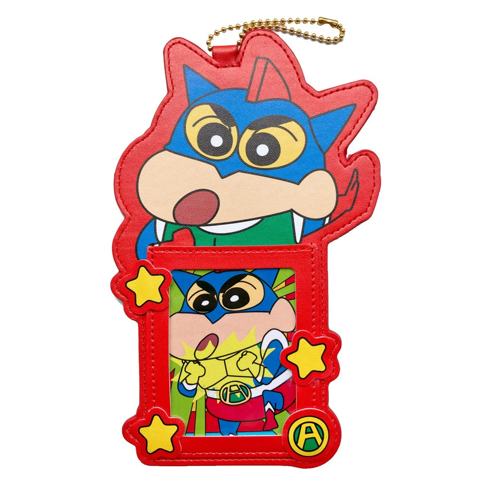 ダブルカードケース アクション仮面しんちゃん/ぶりぶりざえもん