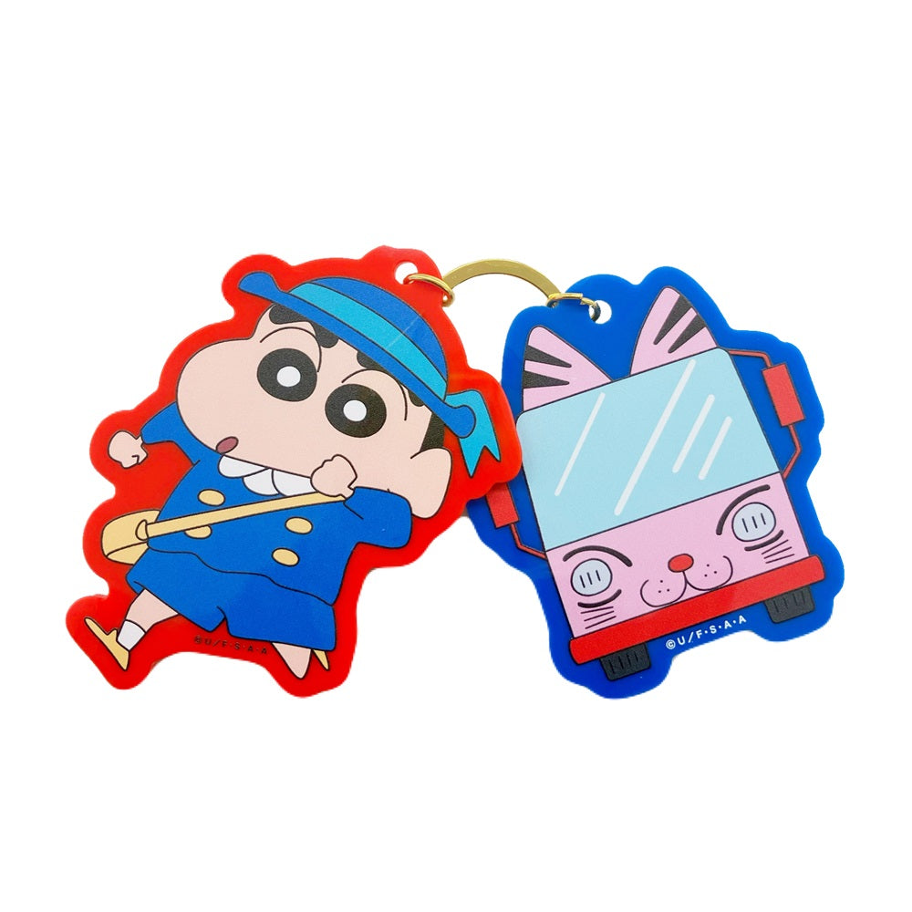 カラーアクリルキーホルダー チョコビ/ぶりぶりざえもん/幼稚園バス/カンタム・ロボ