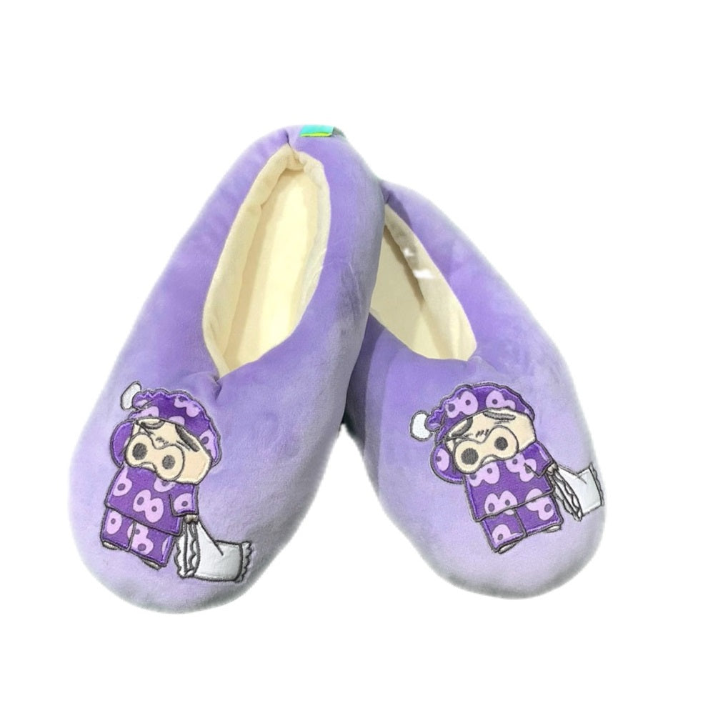 ルームシューズ ワニ山さんしんちゃん/ぶりぶりざえもん パジャマ