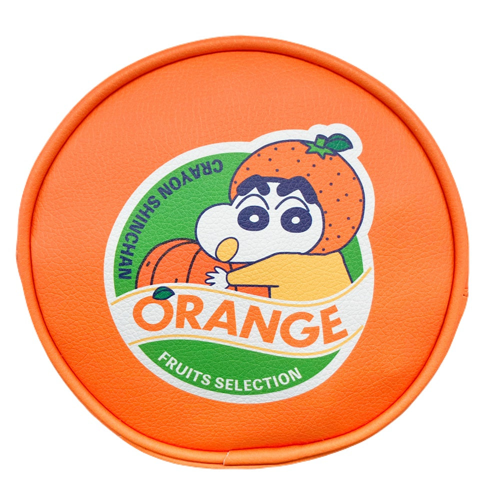 丸型ポーチ ライム/オレンジ