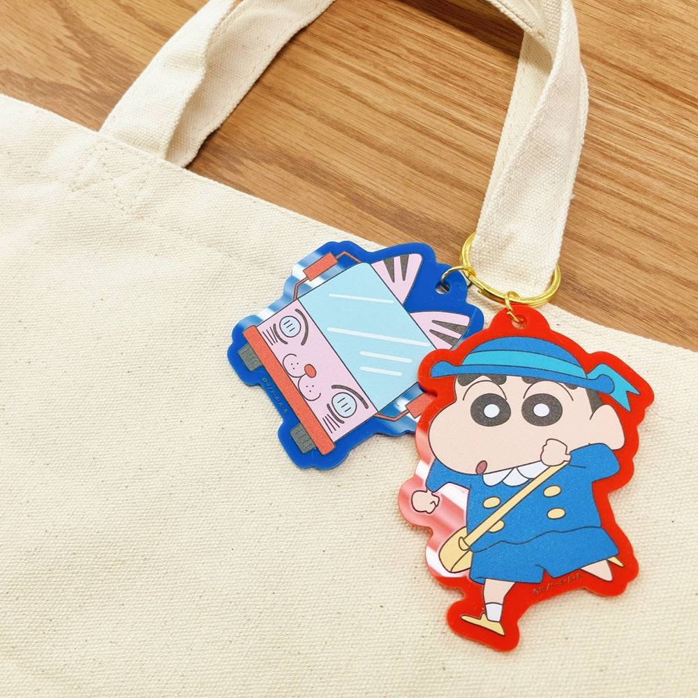 カラーアクリルキーホルダー チョコビ/ぶりぶりざえもん/幼稚園バス/カンタム・ロボ