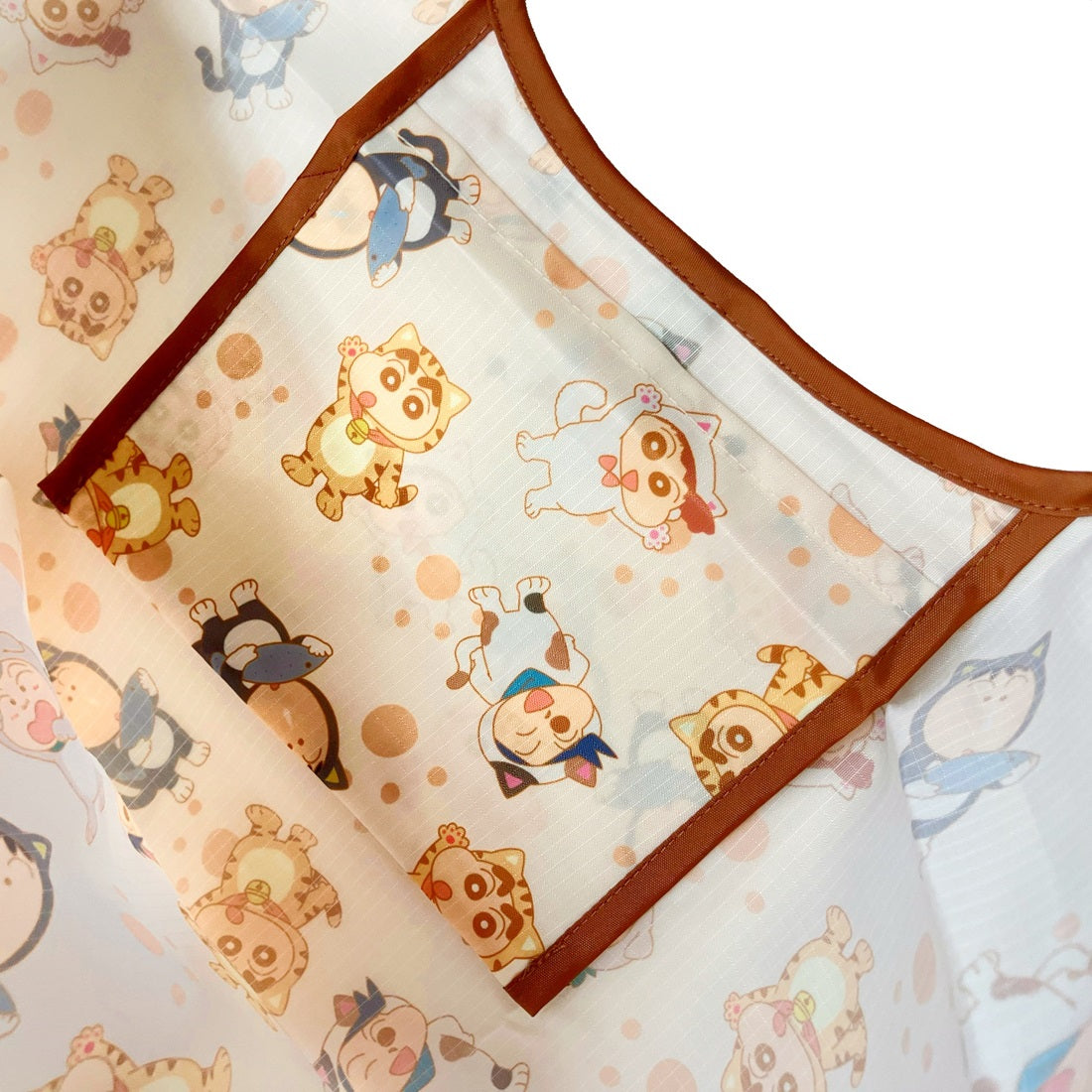 くるくるショッピングバッグ カスカベ防衛隊 星/猫/しんちゃんとぶりぶりざえもん