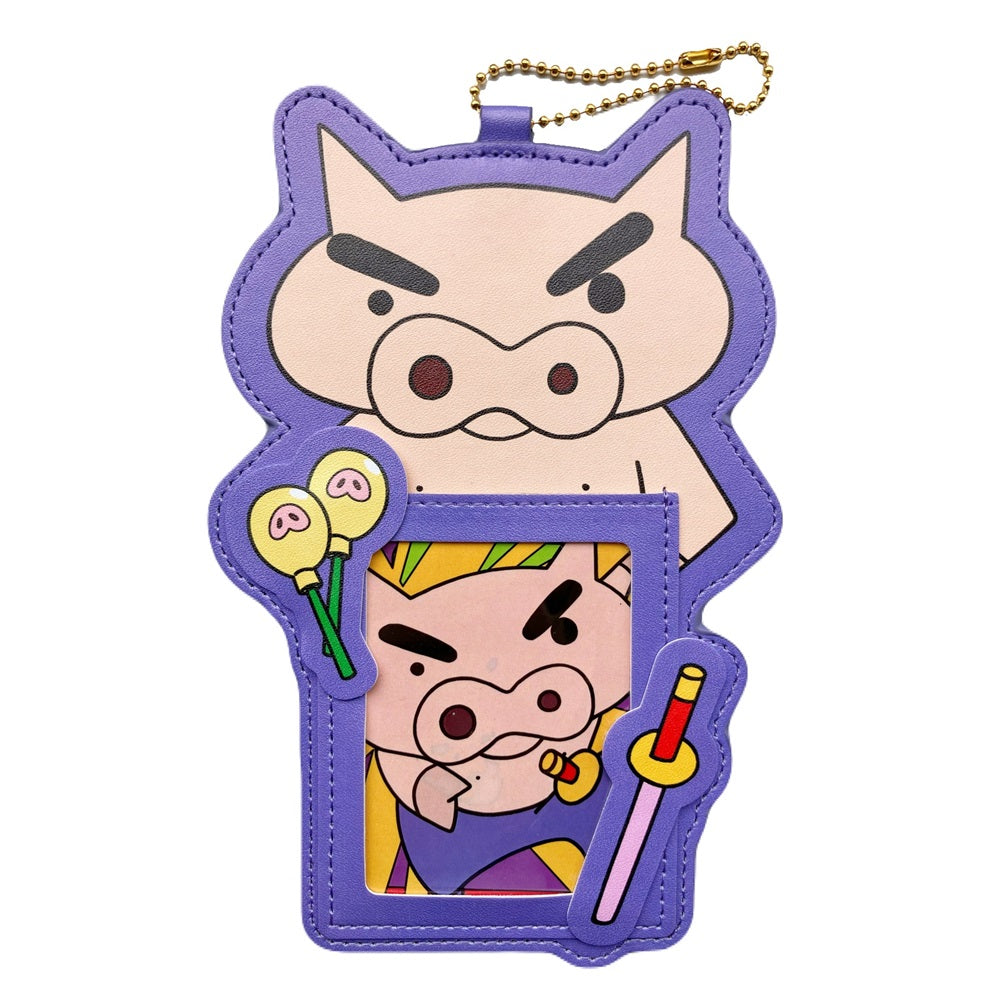 ダブルカードケース アクション仮面しんちゃん/ぶりぶりざえもん