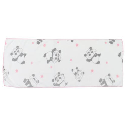 ファストドライフェイスタオル ワニ山さん／パンダ