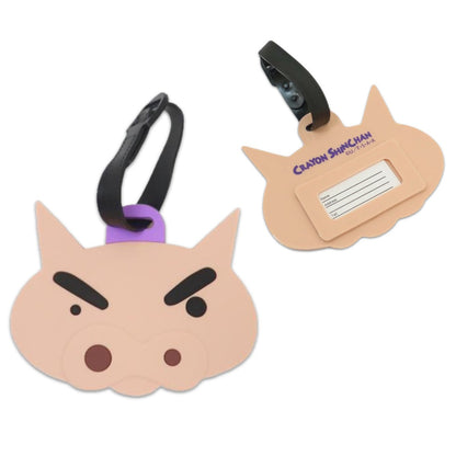 ラゲッジタグ しんちゃん／シロ／ぶりぶりざえもん