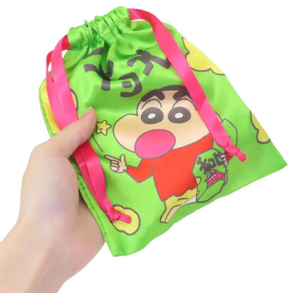 リボン巾着 チョコビひょっこり／カスカベ防衛隊／ぶりぶりざえもん