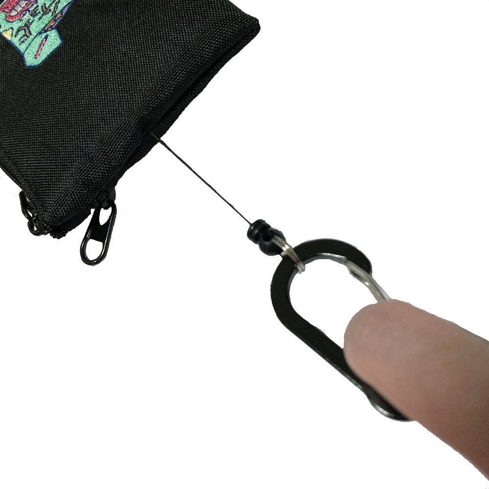 リールパスケース ブラック しんのすけ／チョコビ