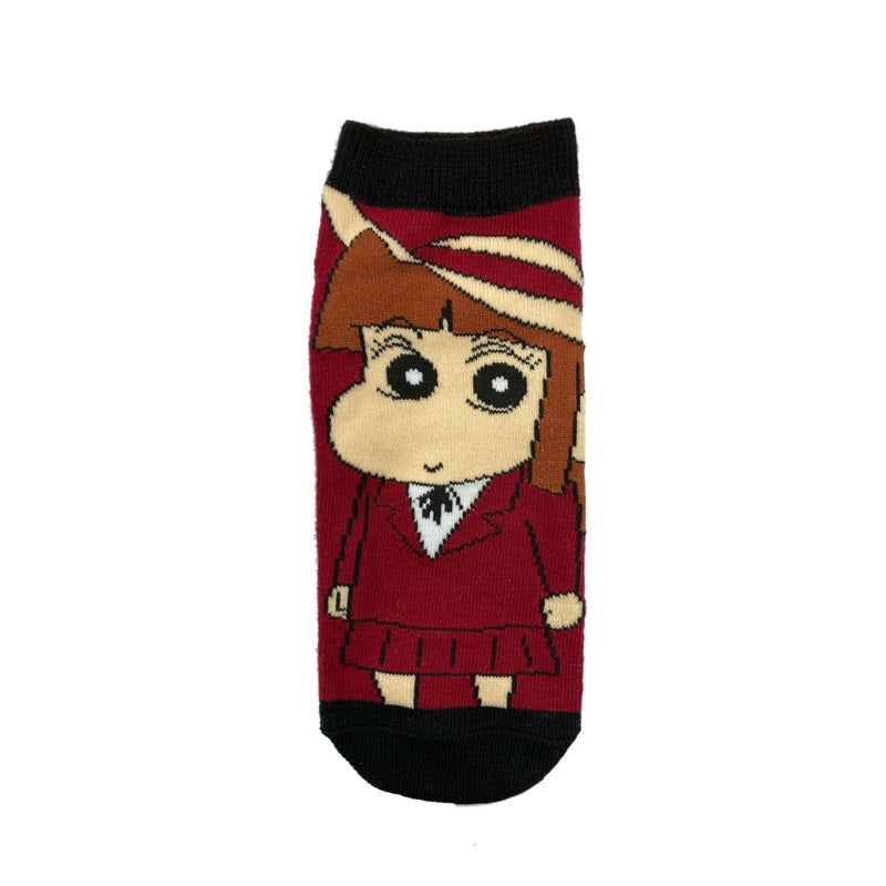 靴下 あいちゃん／ぶりぶりざえもん／ひろし／ボーちゃん／ネネちゃん／ひまわり