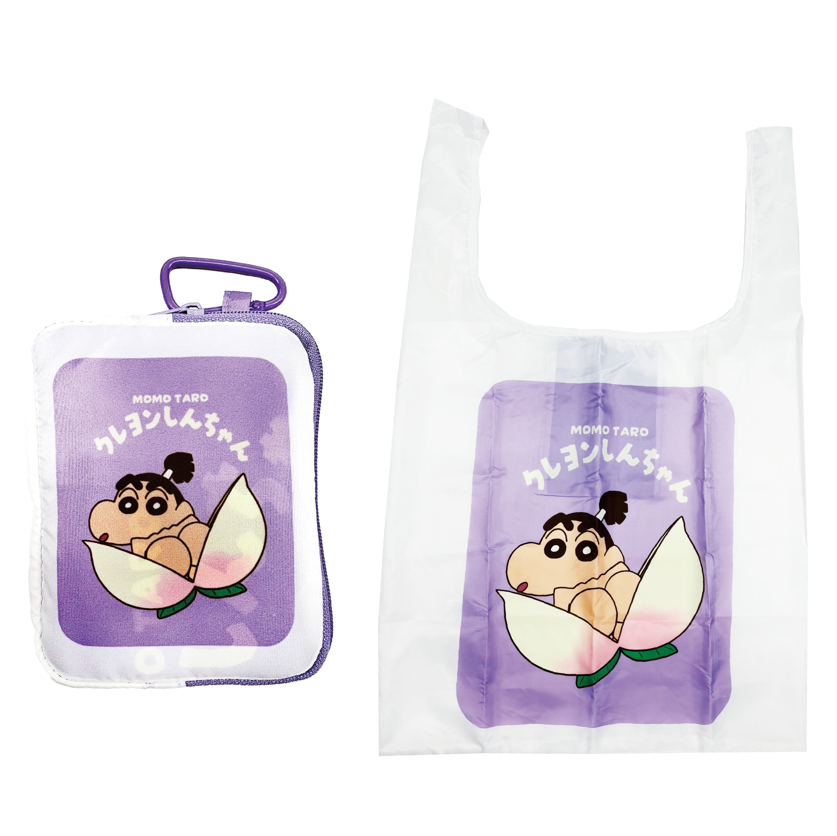 絵本シリーズ ポーチ付きエコバッグ 全4種 – クレヨンしんちゃん公式