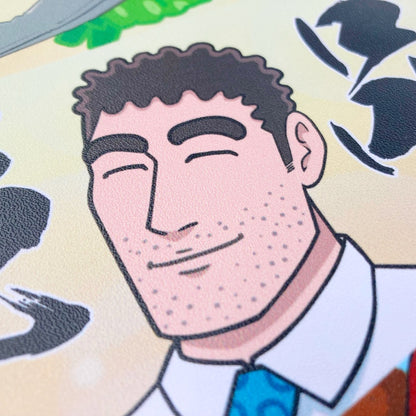 野原ひろし 昼メシの流儀 フラットポーチ KY2629RX