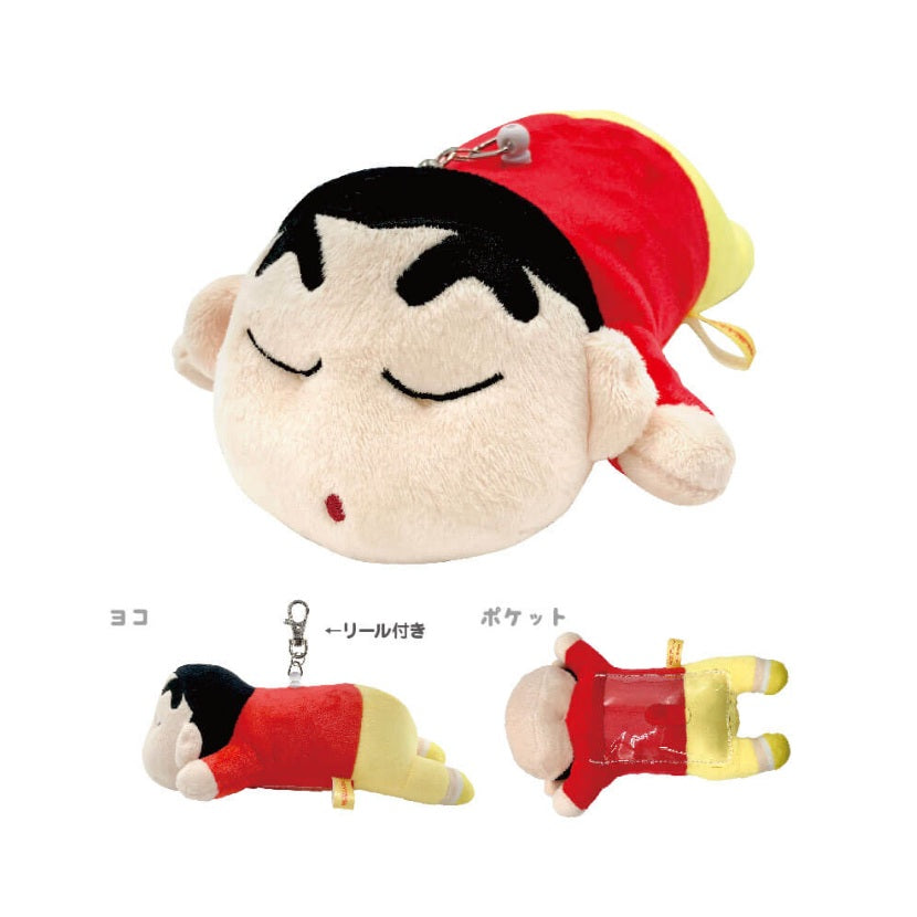 すやすやパスケース ノーマル／パジャマ／シロ／ぶりぶりざえもん