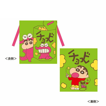 リボン巾着 チョコビひょっこり／カスカベ防衛隊／ぶりぶりざえもん