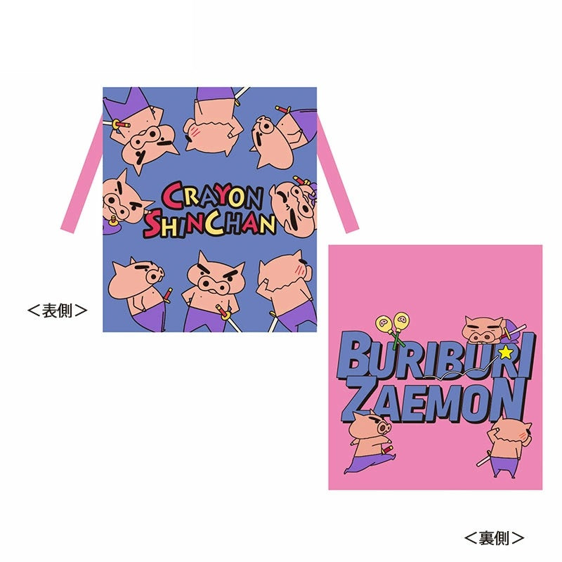 リボン巾着 チョコビひょっこり／カスカベ防衛隊／ぶりぶりざえもん