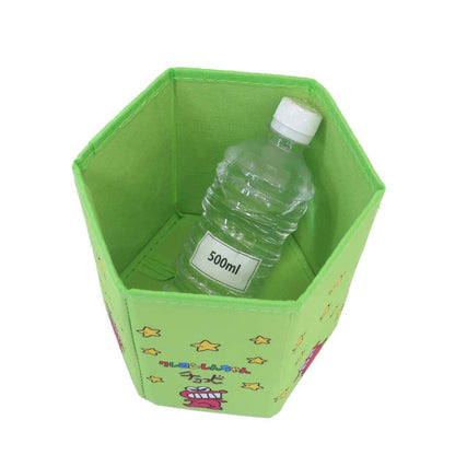 チョコビ折りたたみ収納BOX グリーン／ピンク