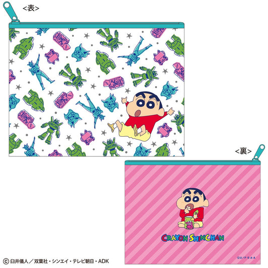 ポーチ チラシ柄