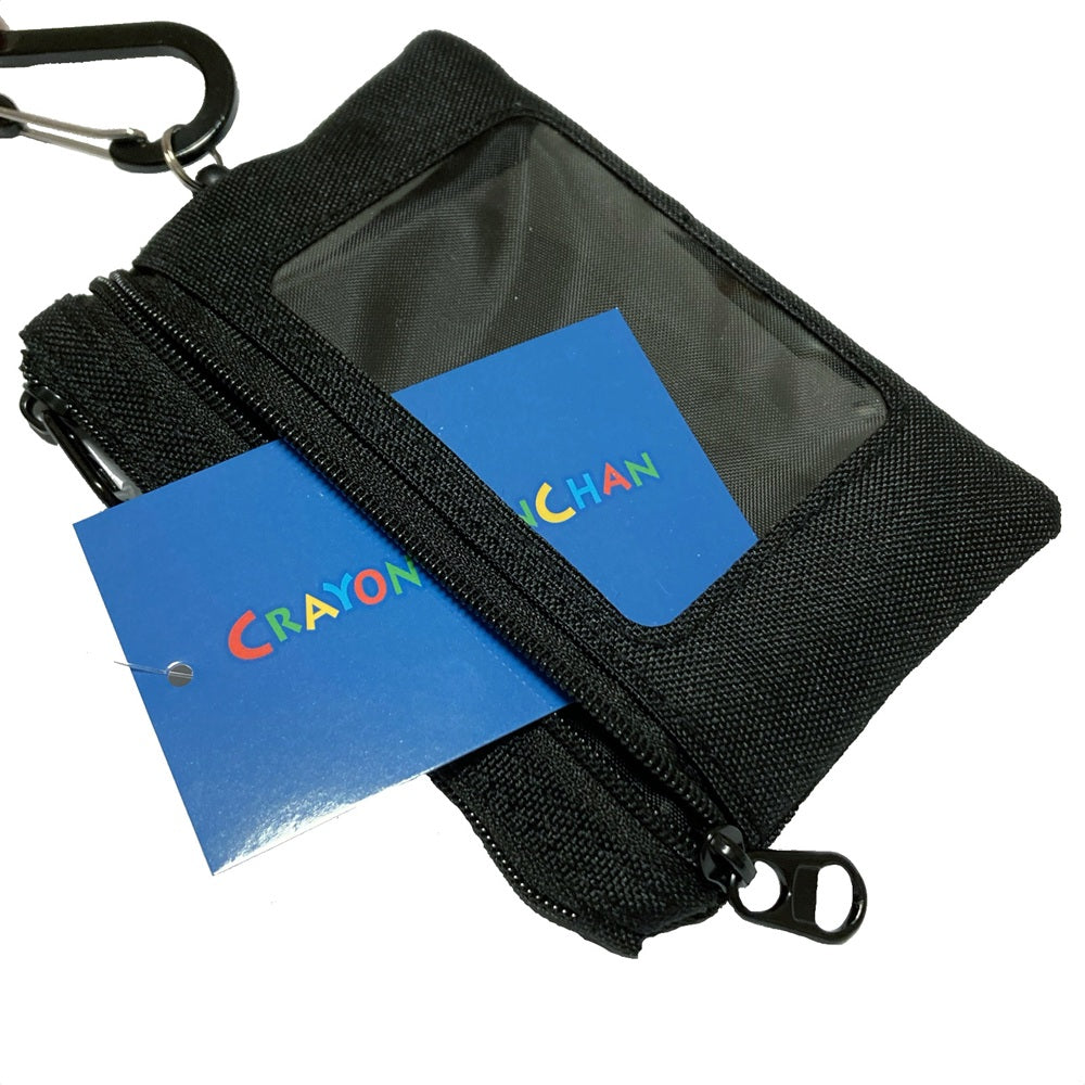 リールパスケース ブラック しんのすけ／チョコビ