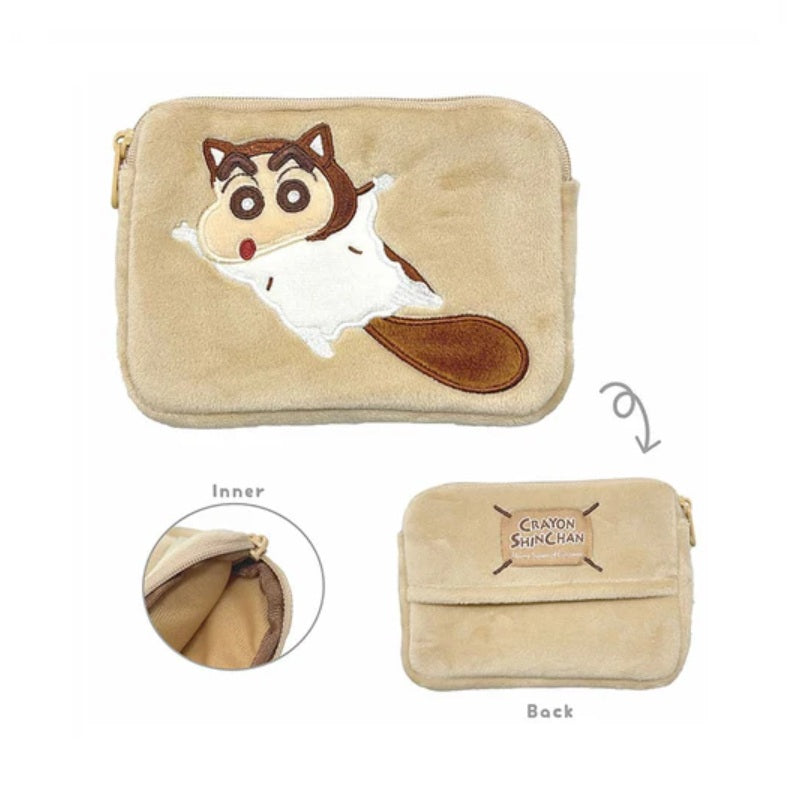 ミニティッシュポーチ ウサギ／ネコ／ハチ／カエル／パンダ／ムササビ