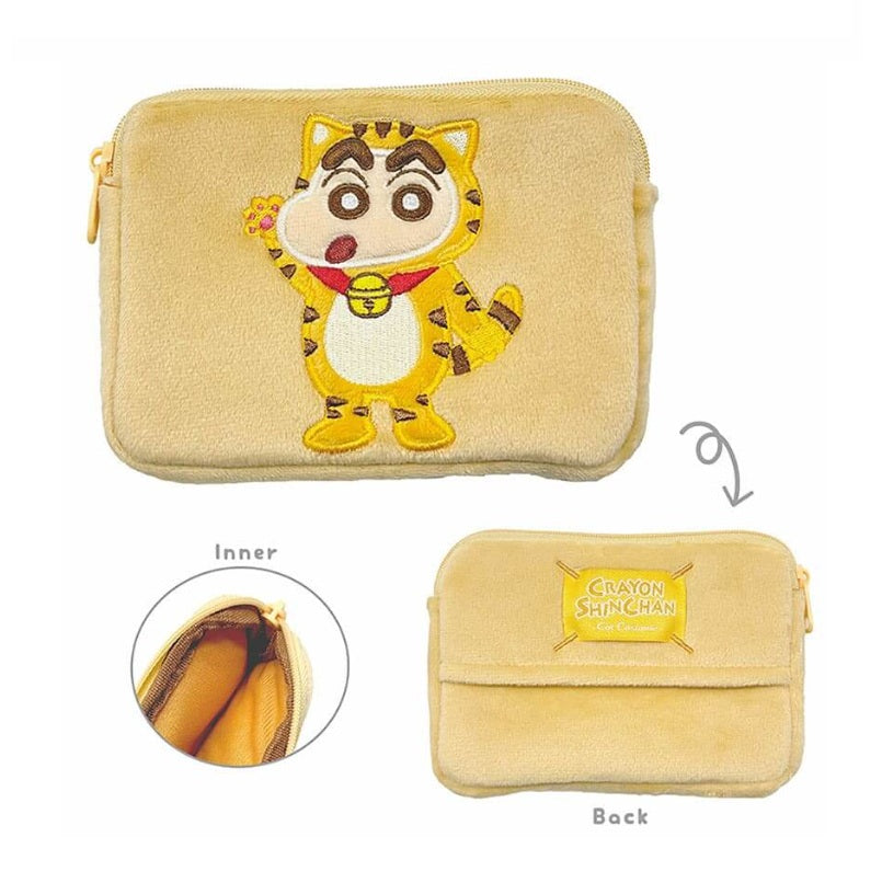 ミニティッシュポーチ ウサギ／ネコ／ハチ／カエル／パンダ／ムササビ