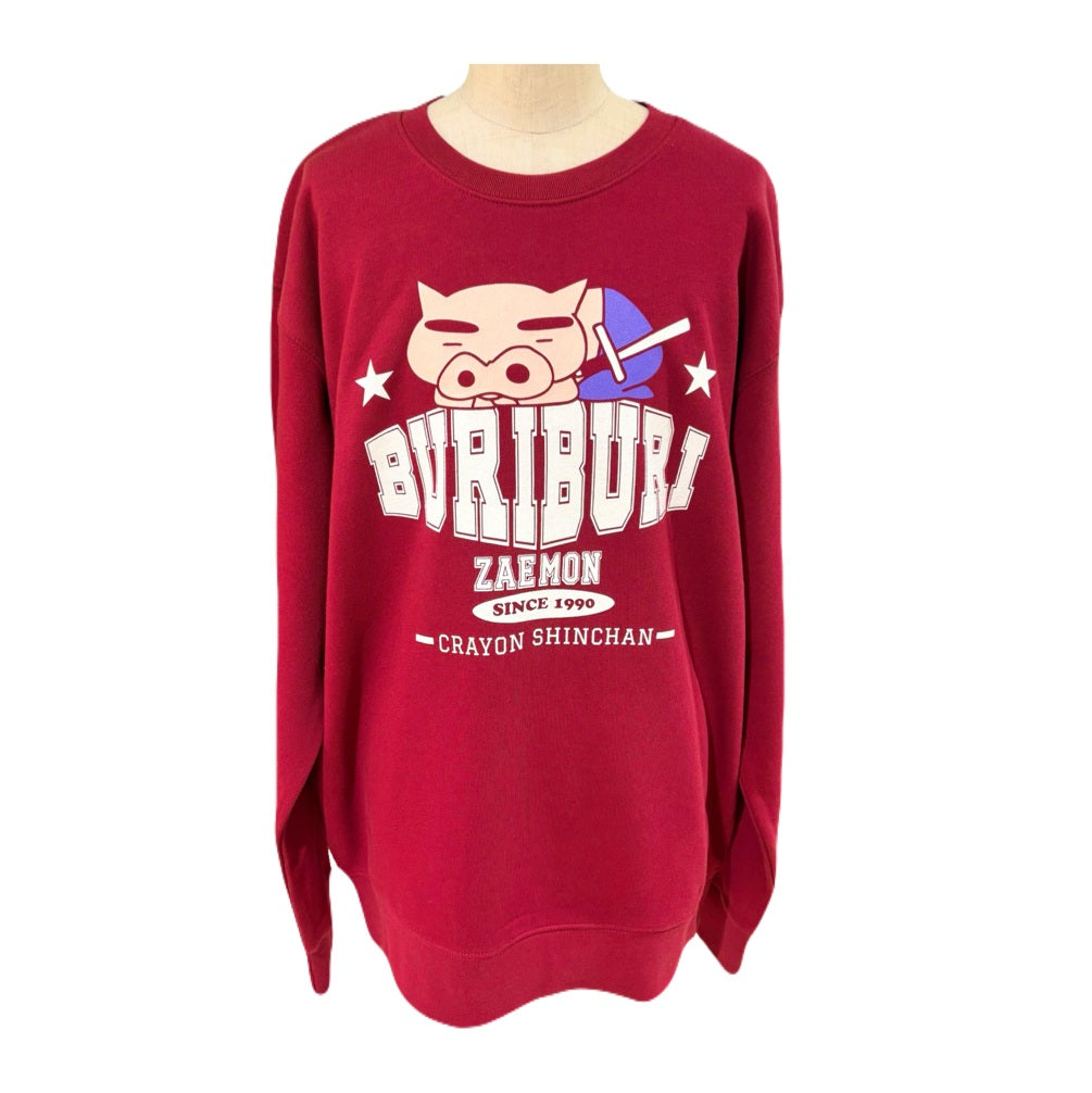 スウェット アクション仮面／ぶりぶりざえもん ロゴ／カンタム・ロボ