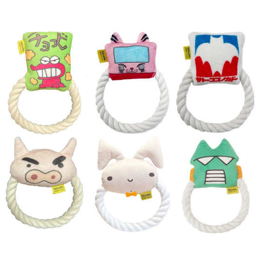 ロープ付おもちゃ 6種