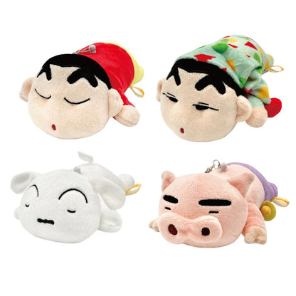 すやすやパスケース ノーマル／パジャマ／シロ／ぶりぶりざえもん