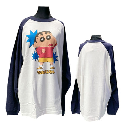 ロングTシャツ パジャマ／チョコビ／ギザギザマーク（L・XL）