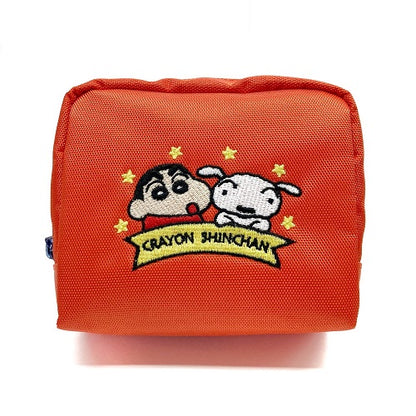 ポイント刺繍ポーチ しんちゃん&シロ KY2365RX