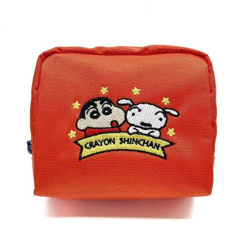 ポイント刺繍ポーチ しんちゃん&シロ KY2365RX