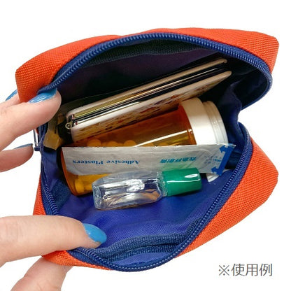 ポイント刺繍ポーチ しんちゃん&シロ KY2365RX